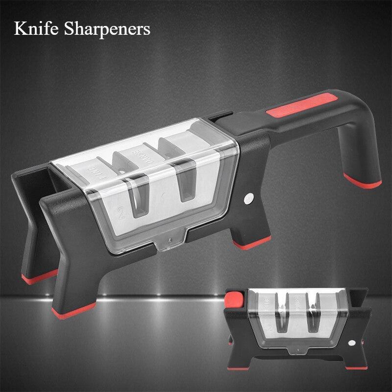 Pohodlná a odolná ostřička nožů Domácí kuchyně Nový nástroj pro rychlé ostření Ostřička kuchyňských nožů Skládací brusný kámen