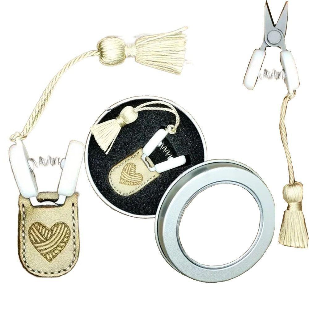 With Protective Cover Small Thread Cutting Tool Sewing Embroidery Scissor Crochet Enthusiasts