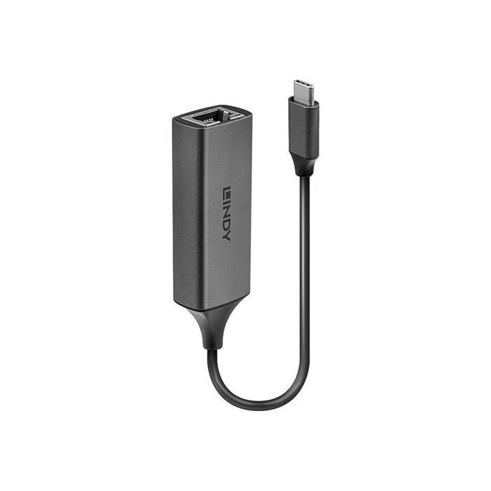 Adaptateur Réseau LINDY 5 GBit/s USB-C® (USB 3.1 Gen 1), Gigabit-LAN (1 Gbit/s), RJ45
