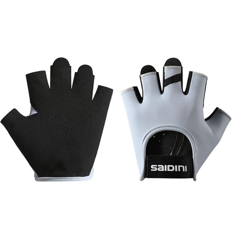 Fitness Gloves for Men and Women Half Finger Thin Yoga Sports Outdoor Cycling Exercise Anti Slip Wear Resistant Half Finger Gloves