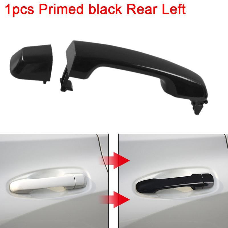 Задние левая правая дверные ручки для Toyota Landcruiser Prado 2010 2011 2012 2013 2014 2015 2016 2017 69211-60090 Дверная ручка Black Rear Left