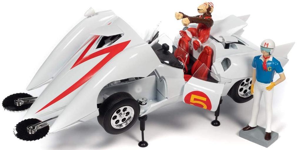 American Muscle Scale Speed Racer Mach 5 Finished Model AWSS124 1/18