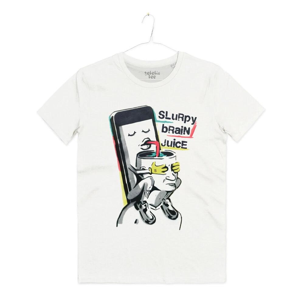Brain Juice Smartphone Brain Juice T-Shirt Cell Phone T-Shirt Unisex L