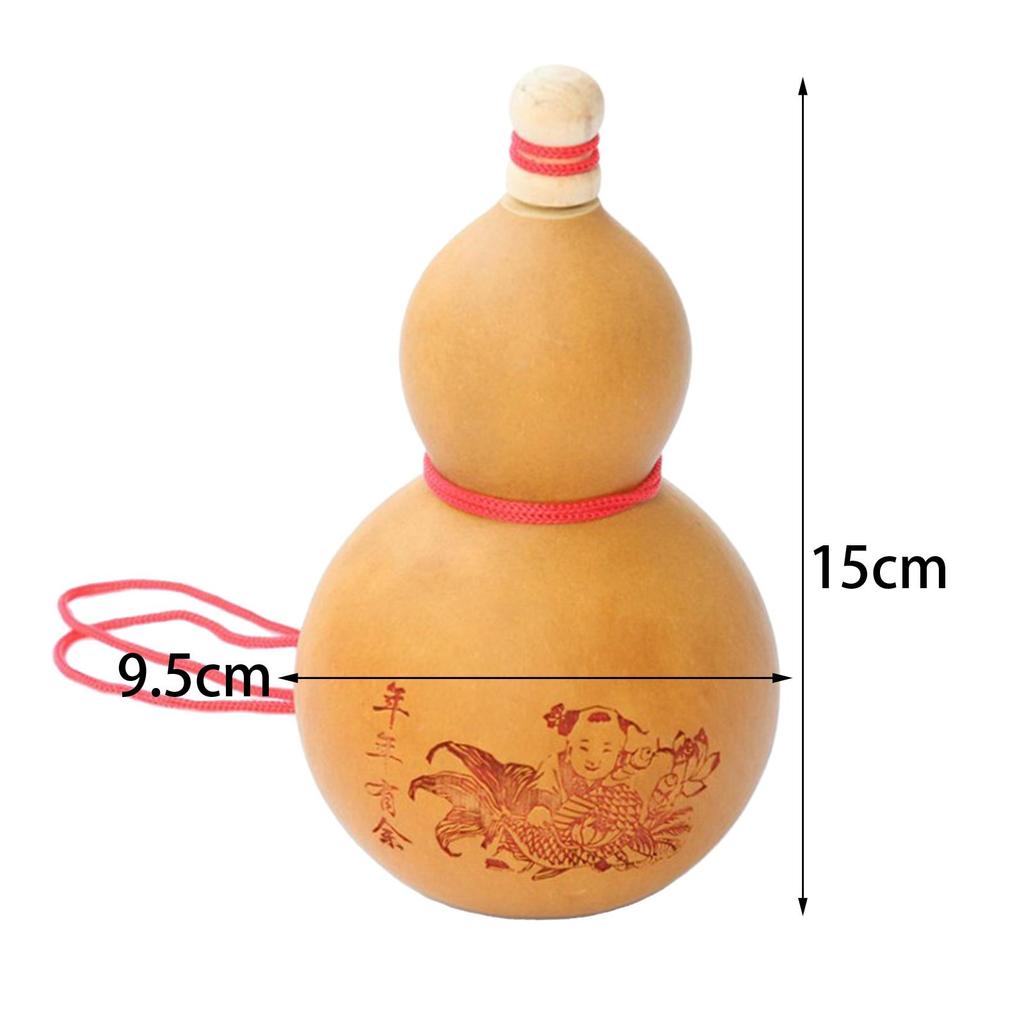 Jug Calabash Table Decor Kettle Beverage Kettle Gourd Ornament Calabash Ornament for Living Room Hotel Outdoor Gifts