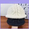 Gorro de Tricô Tradicional Para Homens e Mulheres Gorro Quente de Inverno Com Pompons Para Uso Casual