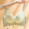 Underwear Women's Summer Thin Collection Breathable Adjustable Bra Without Steel Rings