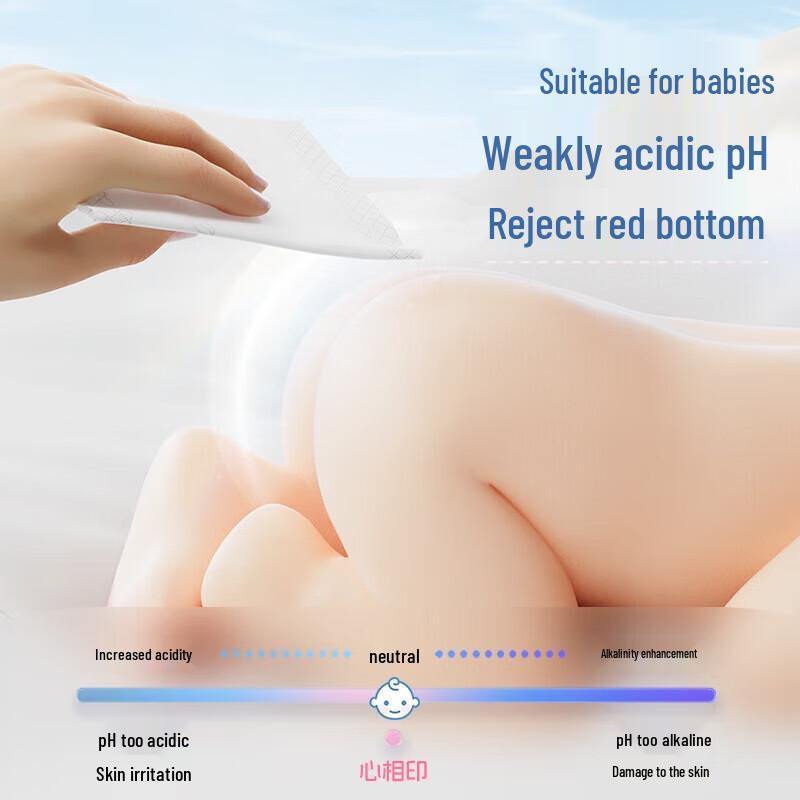 Heart to Heart Baby Cream Soft Facial Tissues