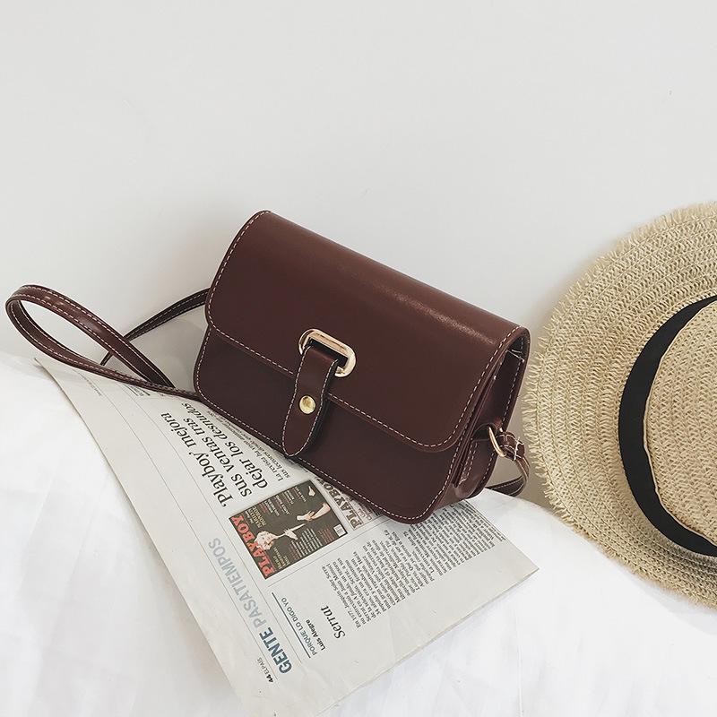 SCIONE Fashion Small Square Bag Wild Small Bag Simple Female Bag Retro Shoulder Bag Messenger Bag