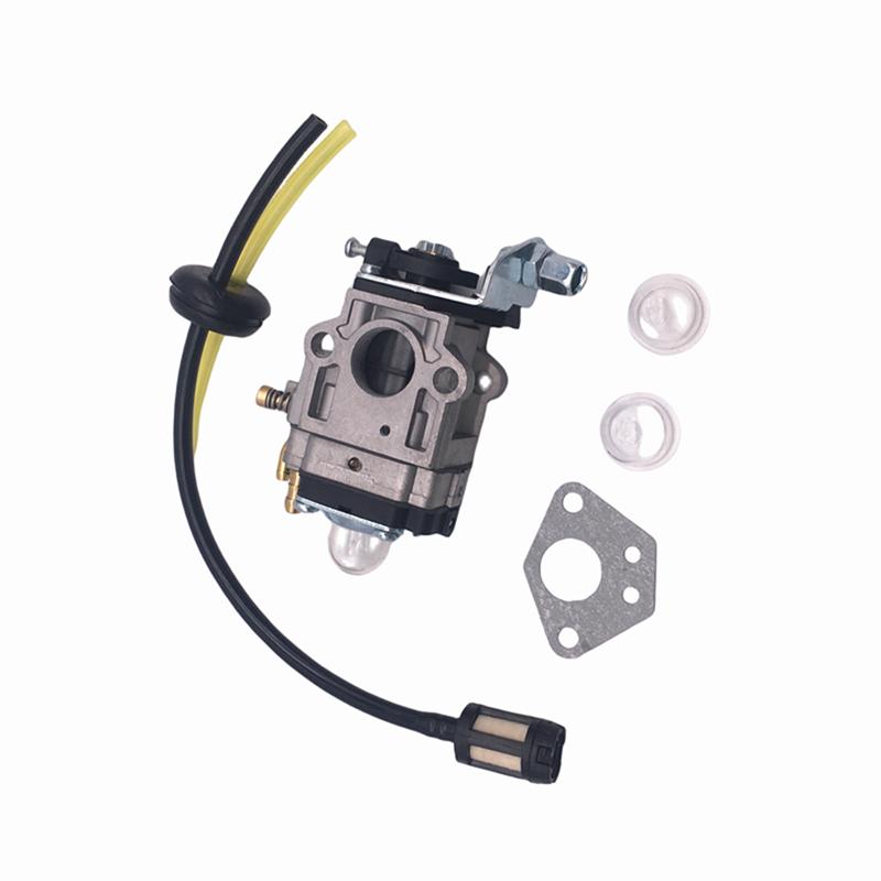 Carburetor Carb Kit For Brushcutter 43cc 49cc 52cc Brush Cutter Seal Hose Spark Plug Petrol Filter for For For CG430 CG520 BC430 Fuel System