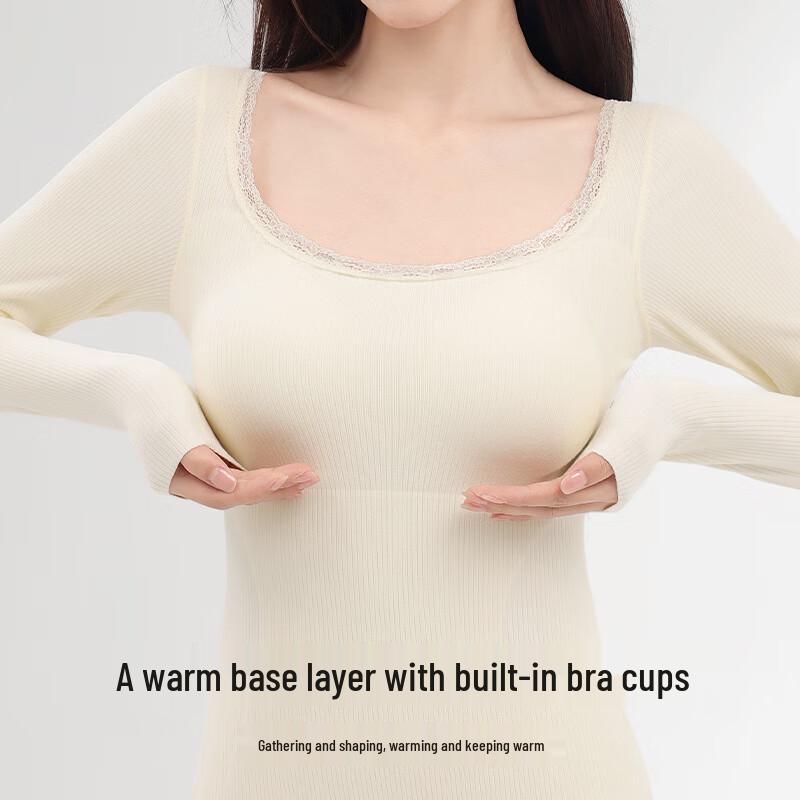 Dámské vlněné hedvábné termotričko Ordifen s vycpávkami na prsou