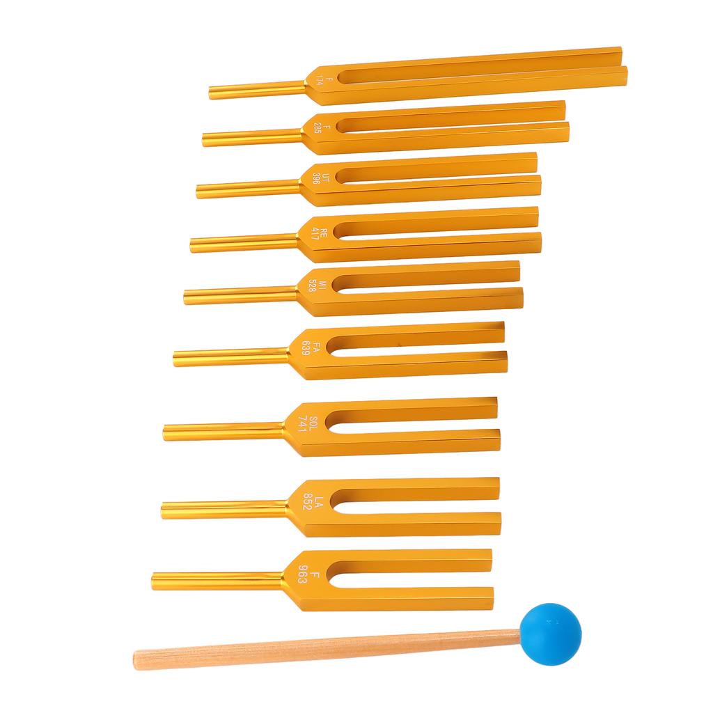 Tuning Fork Set Aluminium Alloy Resonant Tuning Fork Tuning Fork Virbration Instrument