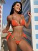 Bikini Extreme Vulgar Petite Burkini Bikini e costumi da bagno Micro costumi da bagno perizoma Bikini 2024 Abbigliamento da spiaggia per donna Costume da bagno separato