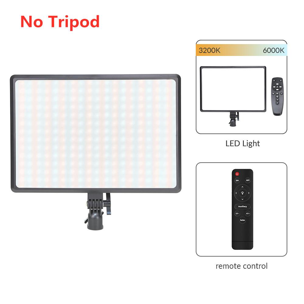 

LED Lighting Panel Remote Control Video Light With Tripod Stand For Photo Studio Photographic Lighting Dimmable LED Panel Lights