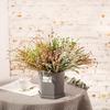 INS Style Artificial Bean Grass with Flowers - Green Plants for Wedding Decor