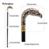 Golden Black Luxury Eagle Head Walking Cane Fashion Decorative Walking Stick Gentleman Elegant Cosplay Cane Knob Crosier 92cm