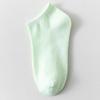 Women's Solid Color No-Slip Low-Cut Socks - Spring/Summer Thin Cotton Invisible Ankle Socks