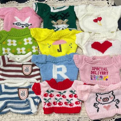30 Cm Roupas Pelúcia Urso Boneca Brinquedo de Pelúcia Suéter de Reposição Roupas de Bebê Acessórios Fofos para Animais de Estimação Acessórios