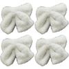Nuova Pinza per Capelli con Fiocco in Peluche Carino Invernale, Pinzette a Fiocco Semplici Colorate Solide Coreane, Grande Fermaglio per Capelli per Bambine