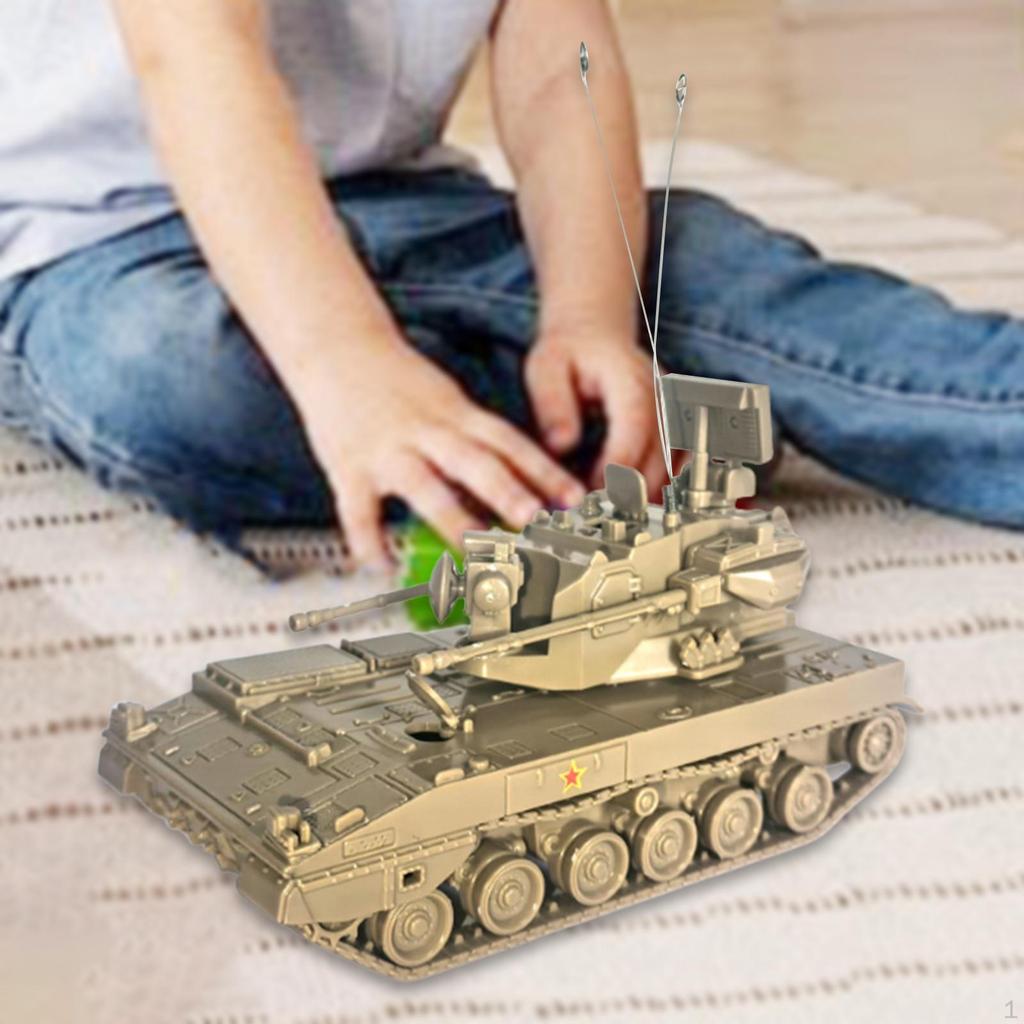 1/72 Panzermodell DIY Zusammenbauen 4D für Kinder Erwachsene Simulation Bauspielzeug Sammlerstücke
