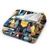 Invincible Comic Mark Grayson Fleece Blankets Anime Awesome Throw Blanket for Home 150*125cm Rug Piece Lightweight Thin