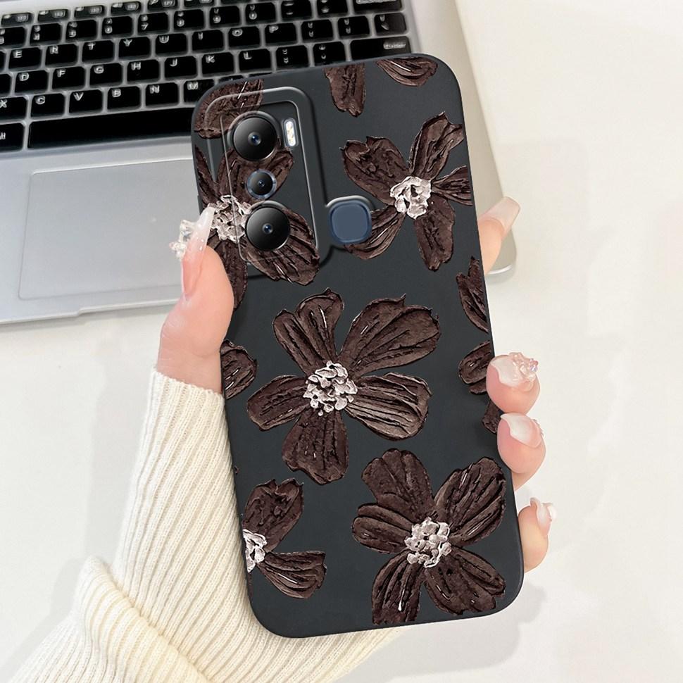 For Infinix Hot 20i Case X665C X665E Cover Silicone Soft Phone Case For Infinix Hot 20i 20 i Fundas Coque 6.6" Shockproof Bumper