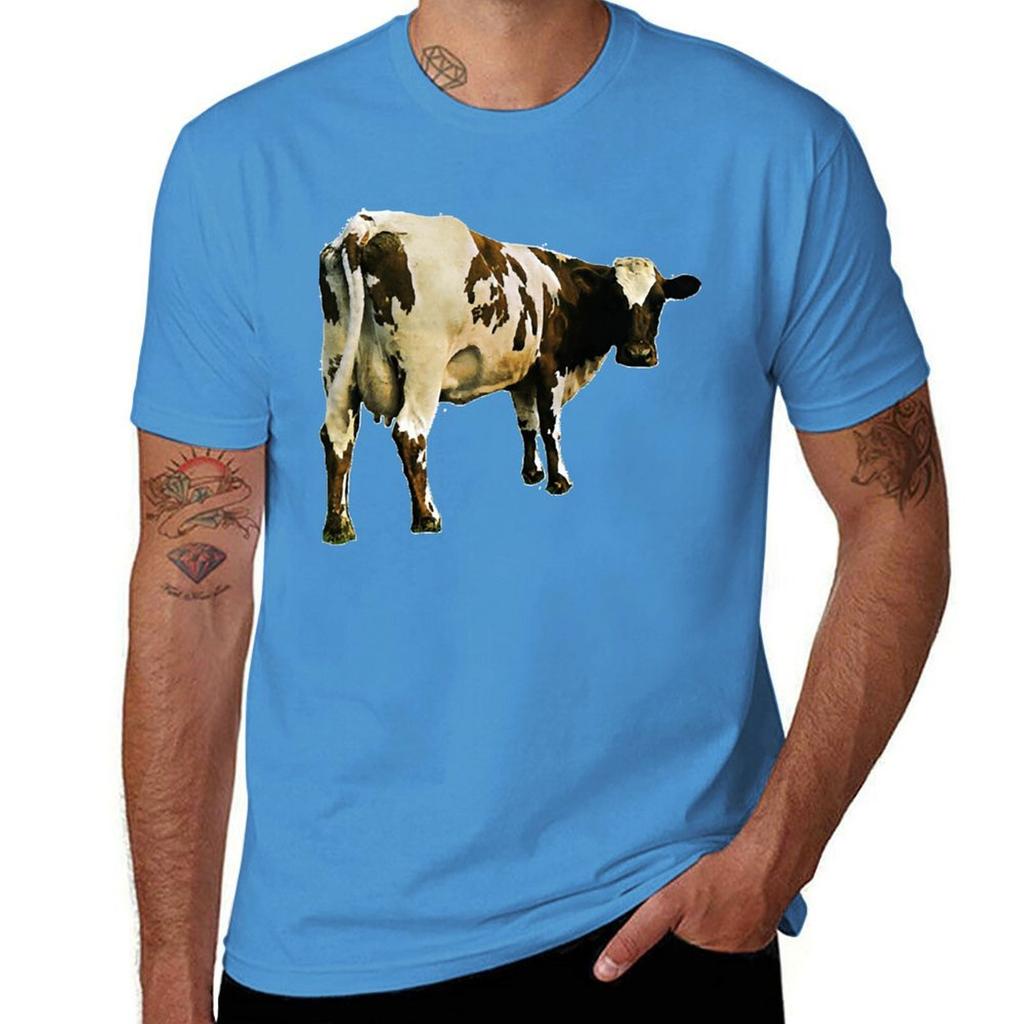 Atom Heart Mother Classic T Shirt T-Shirt Heavyweights Animal Prinfor Boys Funnys Plus Sizes Workout Shirts for Men