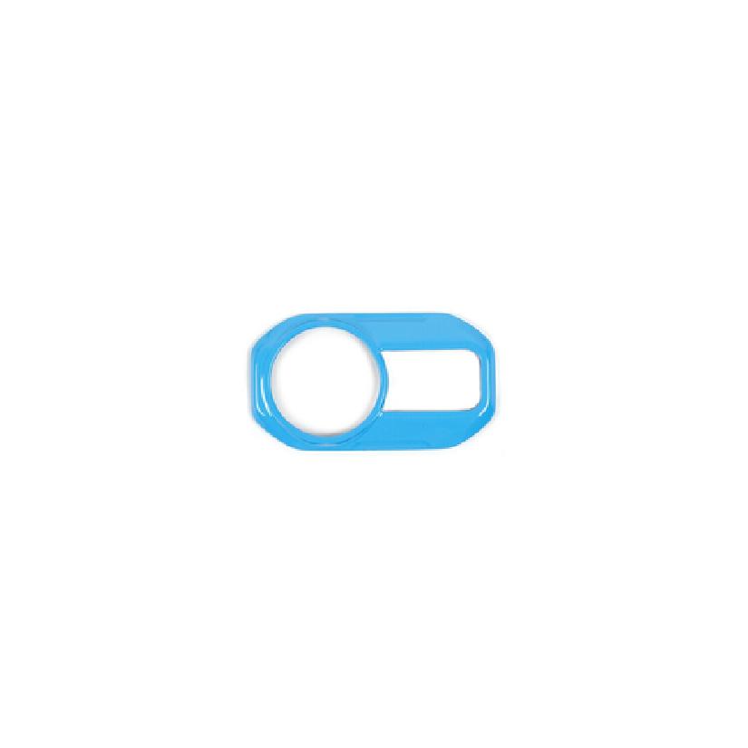 Light Blue Headlight Switch Button Decor Cover Trim For Jeep Wrangler JL&JT 18+
