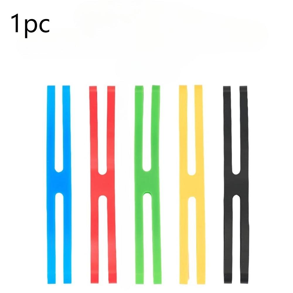 Outdoor Camping Tableware Storage Silicone Elastic Color Tie Cross Packing Storage Tools Camping Equipment Hiking Accessories