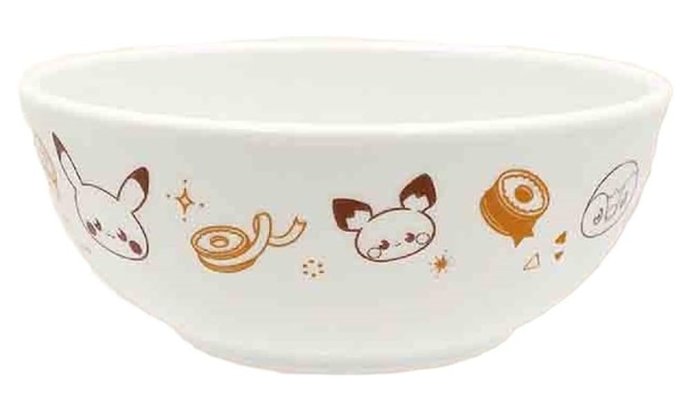 Marimo Craft Poke Piece Plush Toy Series Soup X Bowl, White, Approx. 132 H53mm, PKP-173