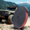 Universal Tailgate Seal Auto Adhesive EPDM Rubber Weatherstrip Double Layer Protection Suitable For Trucks Campers Cars