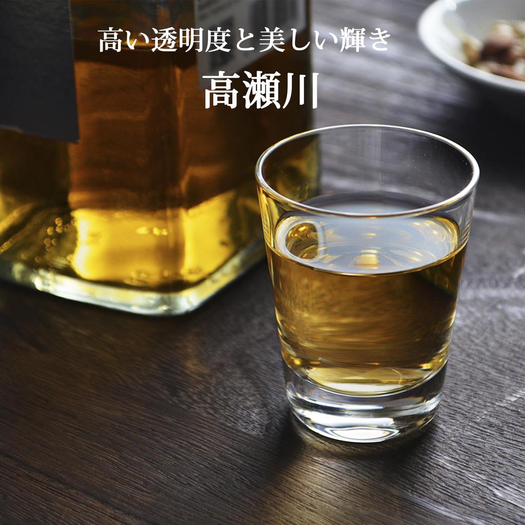 Toyo Sasaki Glass Premiere Bar Style Shot Glass, Whiskey, 70ml, Made In Japan, Whiskey Glass, Straight Glass, Glass Cup, LS156-02