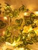 LED Green Leaf Vine Decorative Christmas String Lights