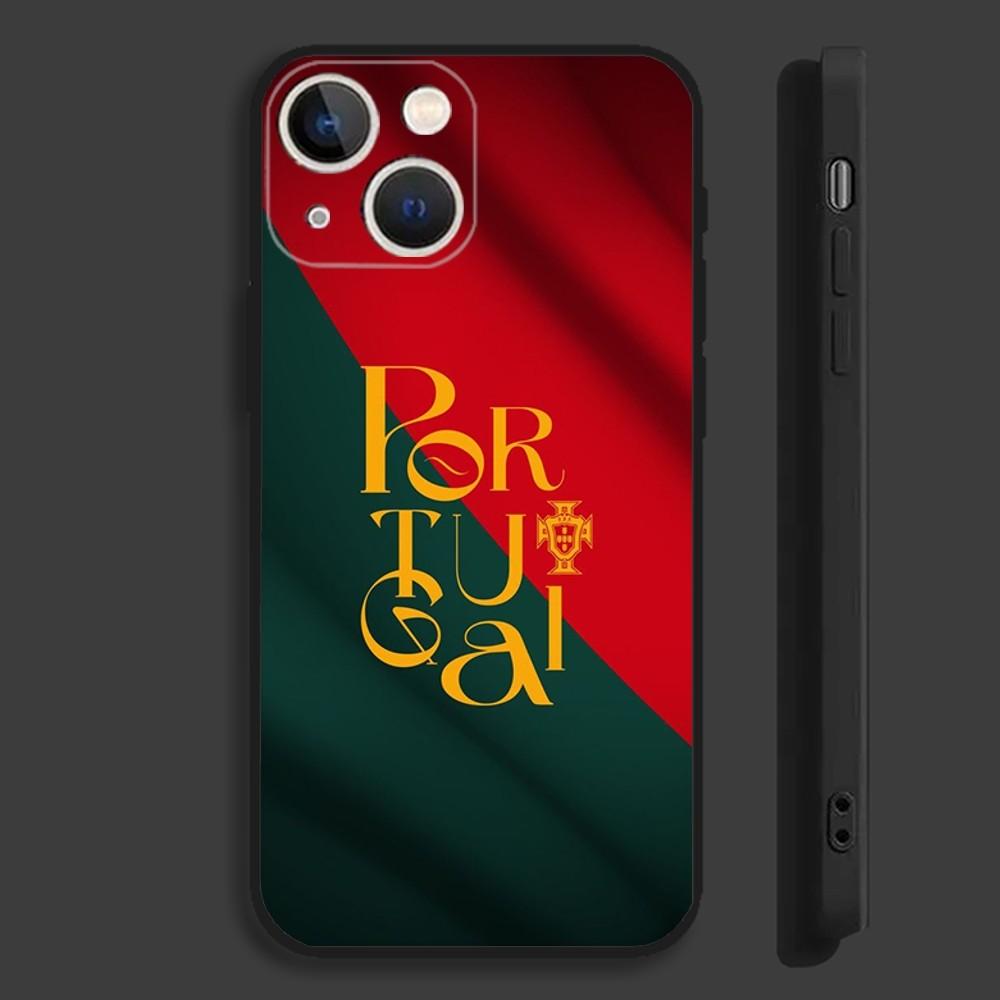 Portugal Flag Portuguese Country Phone Case For iPhone 15,14,13,12,11 Plus,Pro,Max,XR,XS,X,7,8 Plus,SE,Mini Silicone Soft