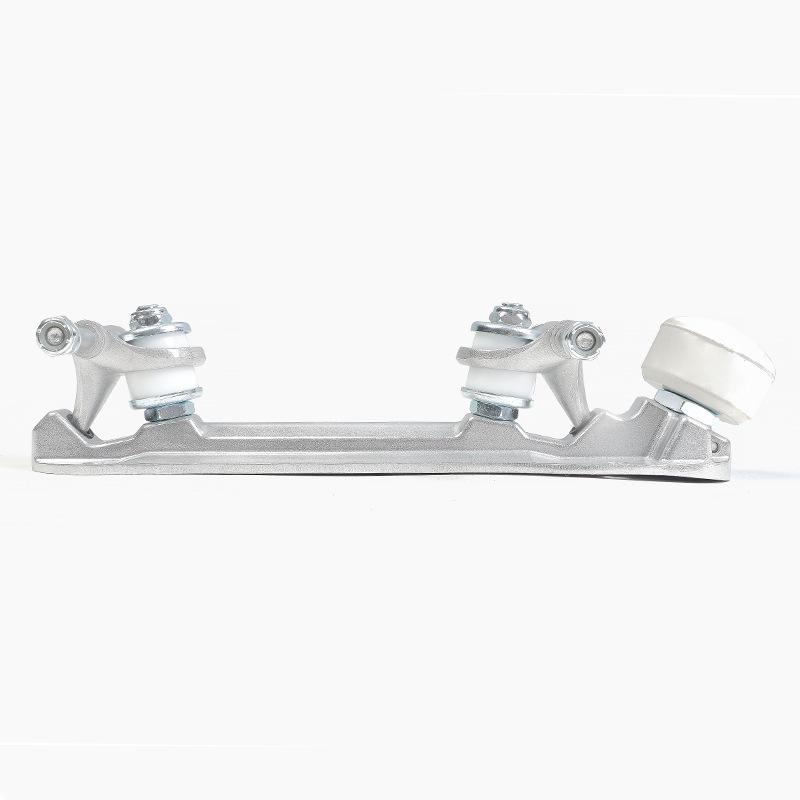 Aluminiowa podstawa do wrotek dwurzędowych i akcesoria