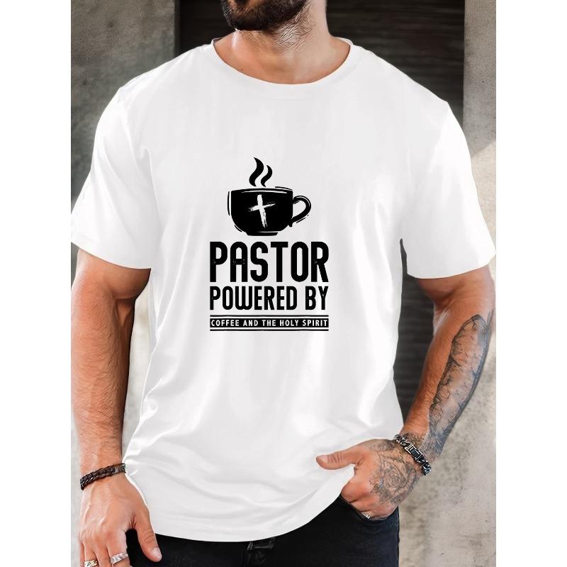 European sizes Men S Letter Pattern Summer Casual Round Neck Short T-Shirt S