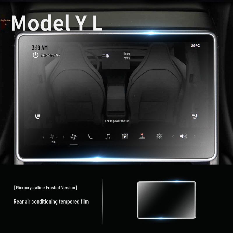 Tesla Model Y Screen Tempered Film for Central Control Navigation