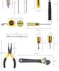 12-Piece Universal Household Tool Set: Digital Display Electric Pen, Screwdriver & Multifunctional Repair Kit