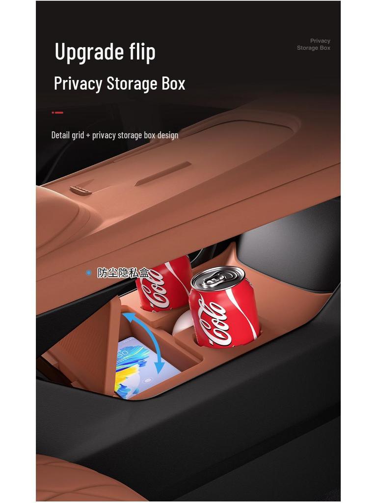 Changan Deepal S07 Silicone Center Console Storage Box for Glasses and Accessories