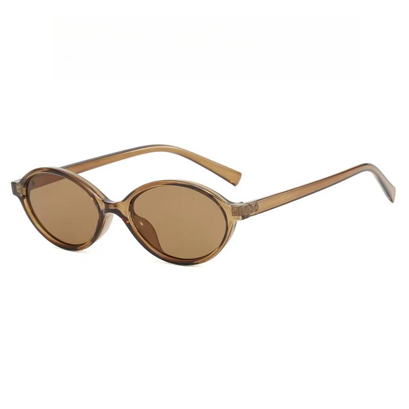 Oval Small Frame Retro Women's Sunglasses Are Suitable for Daily Shopping and Summer Vacation Wear