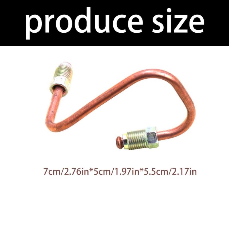 Metal Brake Line And Power Steering Hose Combo Exact For Select Model Car Improved Durability