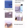 Storage Box Solid Color Space Saving Store Containers Durable Handle Household Boxes Blanket Shoe Socks Underwear