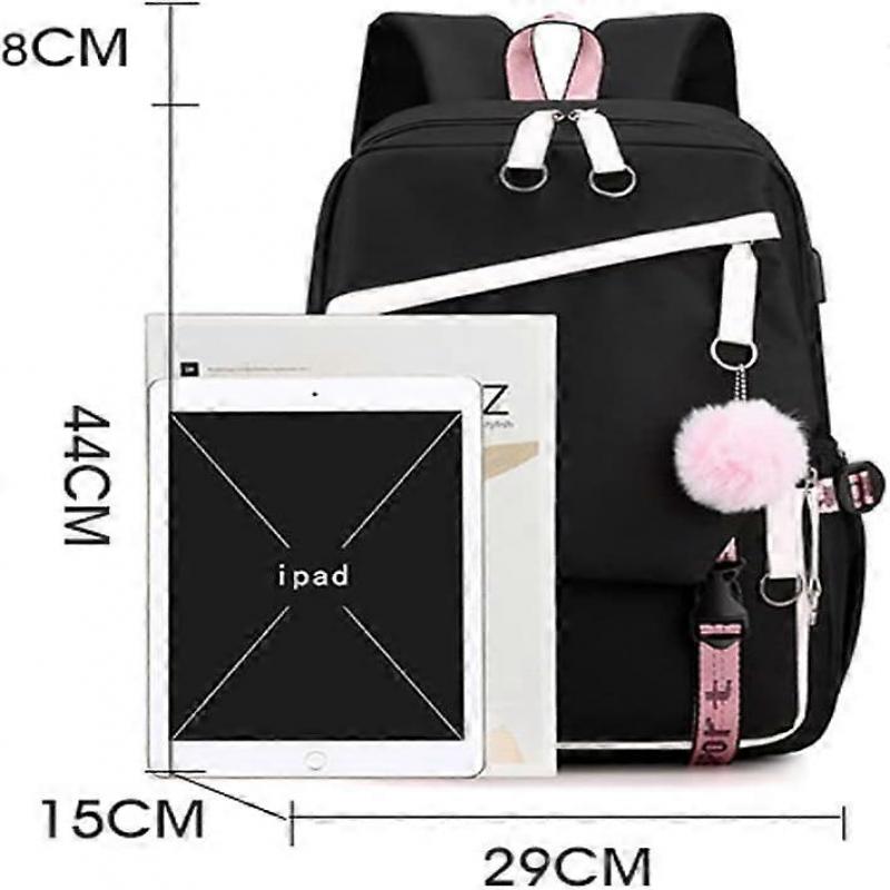 Fashion Trend Cute Cartoon Pattern Backpack for Laptop Use Anime Cosplay