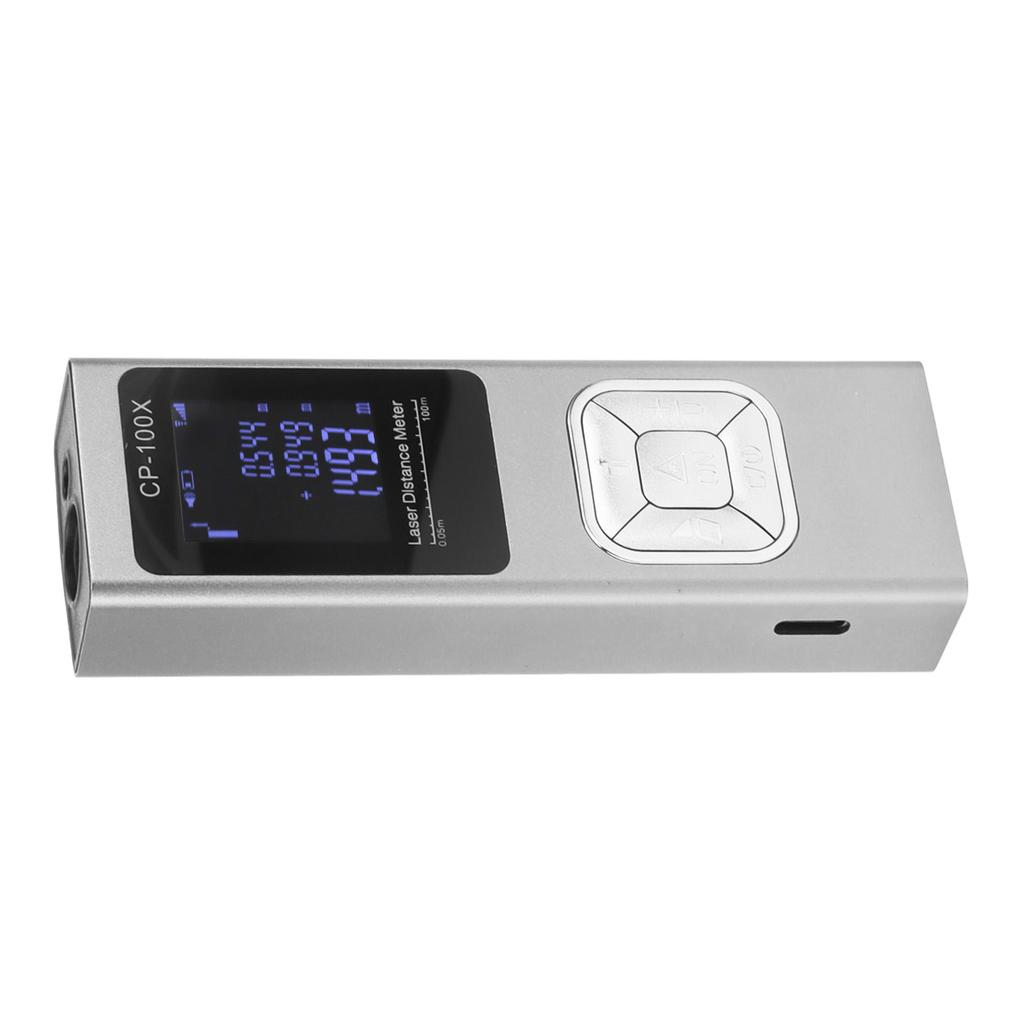Laser Distance Meter Ultra Thin Rechargeable High Accuracy Mini Digital Laser Measurement Tool for
