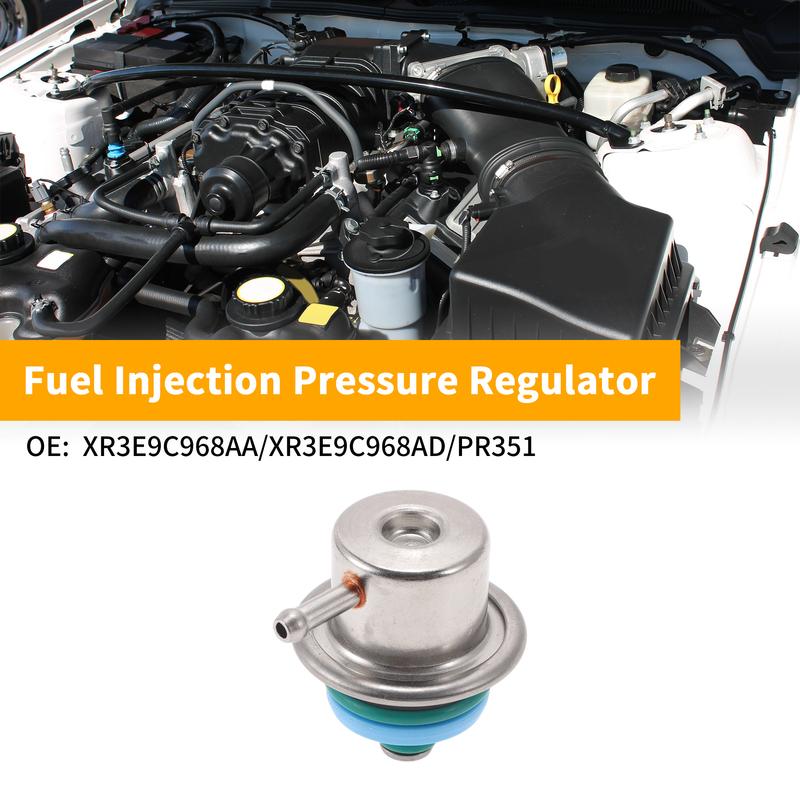 UXCELL Fuel Pressure Regulator for Ford E-150 99-04 No.XR3E9C968AA Metal 20-70 Psi