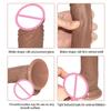 Liquid Silicone Dildo Female Masturbator Adult Soft Anal Plug Wearing Dildo Sexual Products