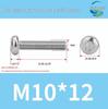 304 Stainless Steel Pan Head Torx Machine Screw, GB2672, M2-M, Without Collar