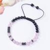 Morse Code 'I Love You' Rose Quartz Bracelet for Mom