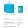 Foldable Large Capacity Travel Tote and Shoulder Bag - Luggage Storage and Suitcase Hanging Bag.