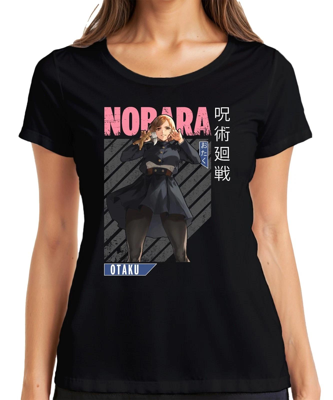 Nobara Kugisaki Jujutsu Kaisen Otaku Anime Ästhetik Geschenk Retro Damen T-Shirt XXXL
