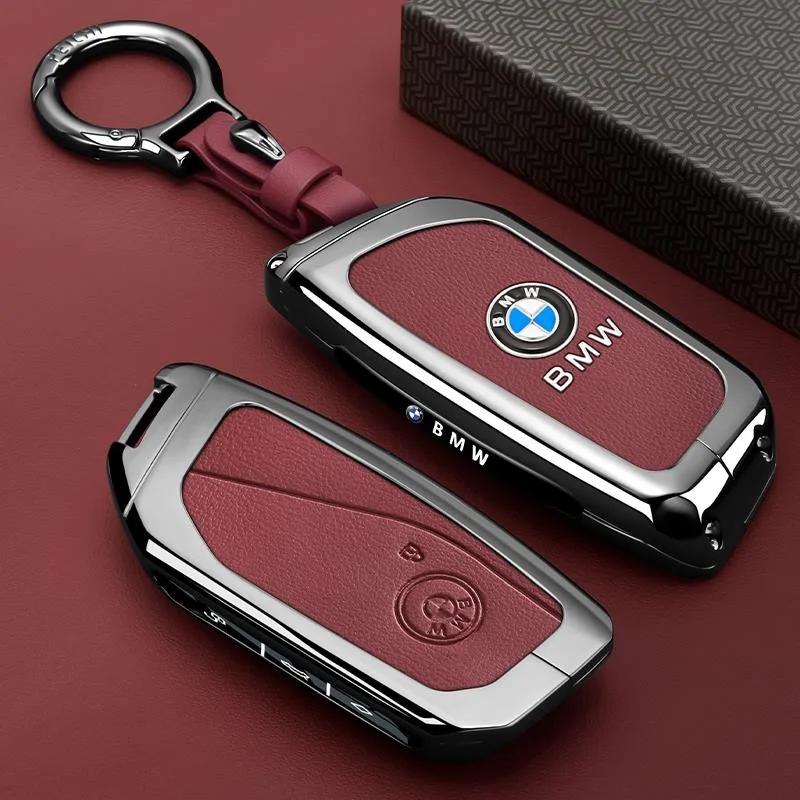 Car LED Display Key Case For BMW 5 7 Series G11 G12 G30 G31 G32 I8 I12 I15 G01 G02 G05 G07 X3 X4 X5 X7 Interior Accessories